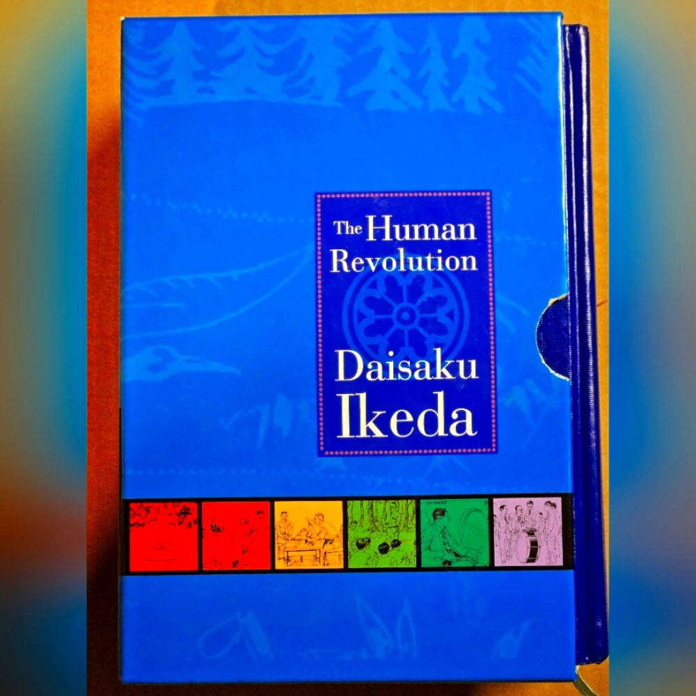 The Human Revolution Daisaku Ikeda Vol. 1 and 2 Hardcovers Nichiren Buddhism